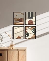 HAUS AND HUES Black 8x10 Picture Frame Set of