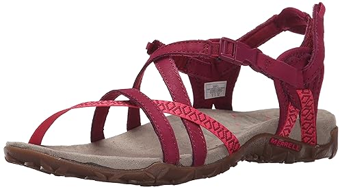 Merrell Damen Terran Lattice Ii Sandalen, Schwarz, 37 EU