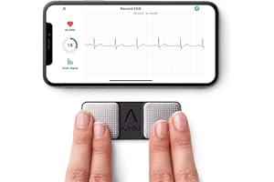 AliveCor KardiaMobile ECG Monitor | Wireless Personal ECG Device | Detect AFib from Home in 30 Seconds-Easy to Use-Works with