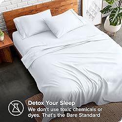 Bare Home Twin Sheet Set - 1800 Ultra-Soft