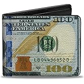 Buckle-Down Wallet, Bifold, 100 Dollar Bill Series 2009, Vegan Leather