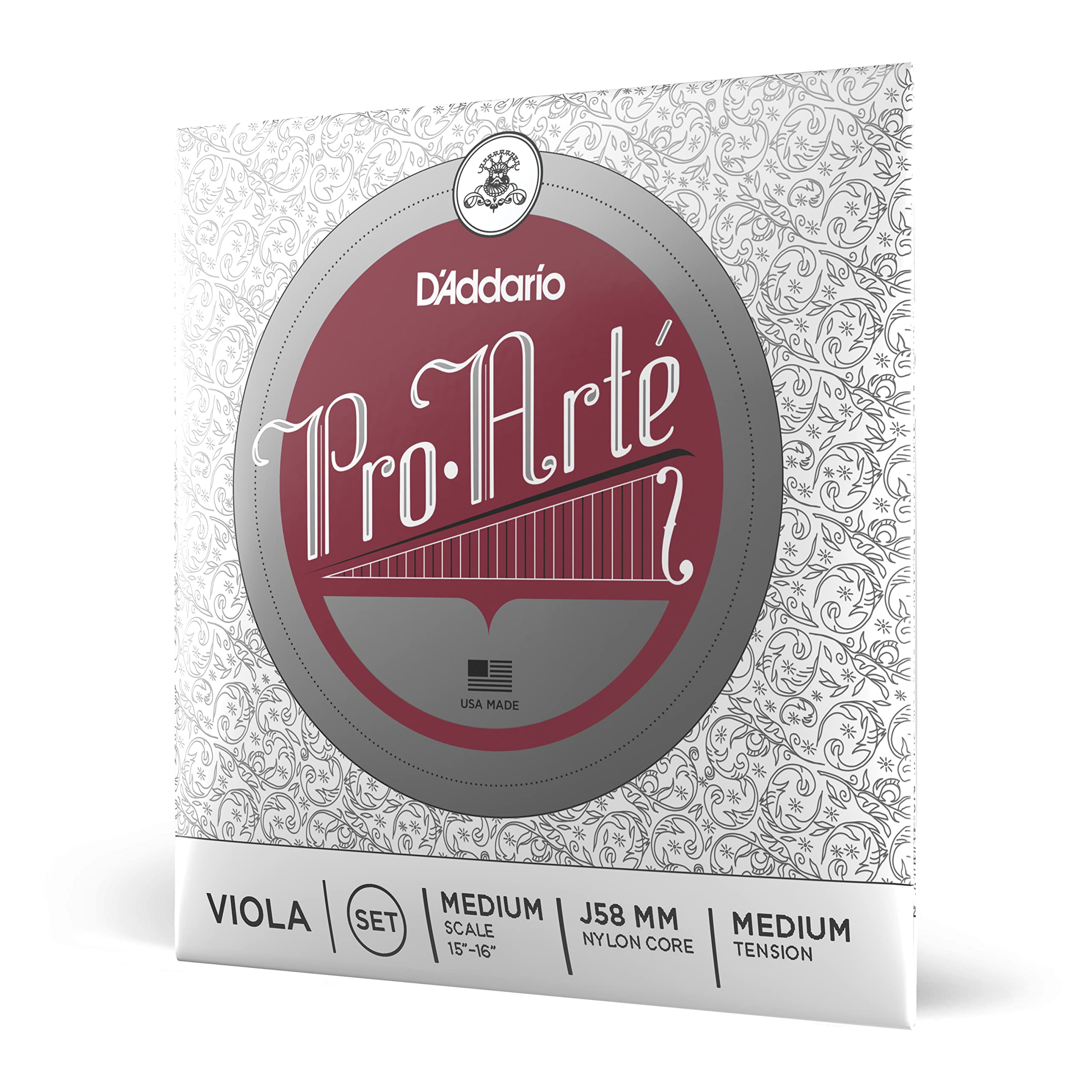 D'Addario Pro-Arte Medium Scale Medium Tension Viola String Set