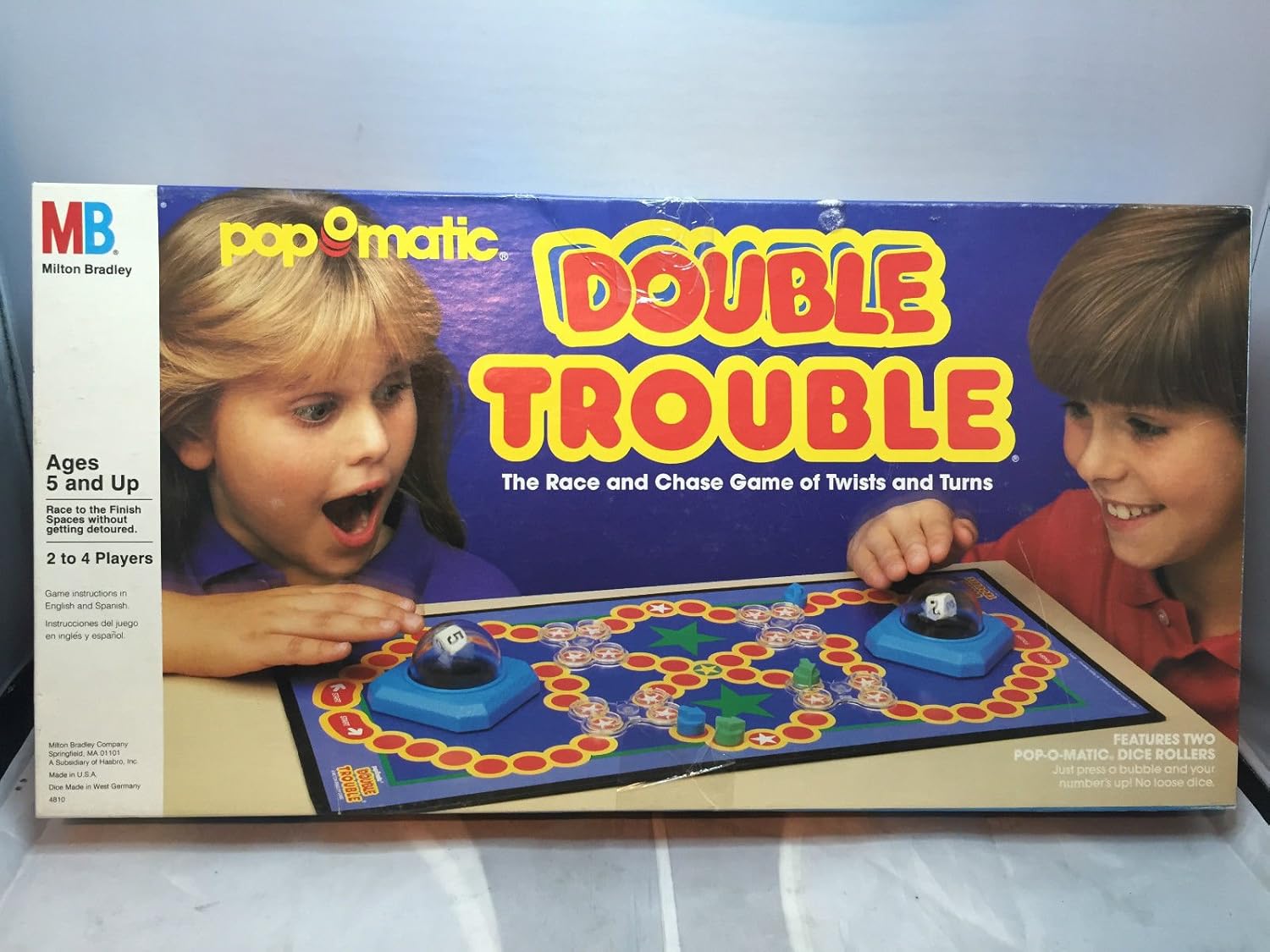 Amazon Com Pop O Matic Double Trouble Vintage Board Game Toys Games