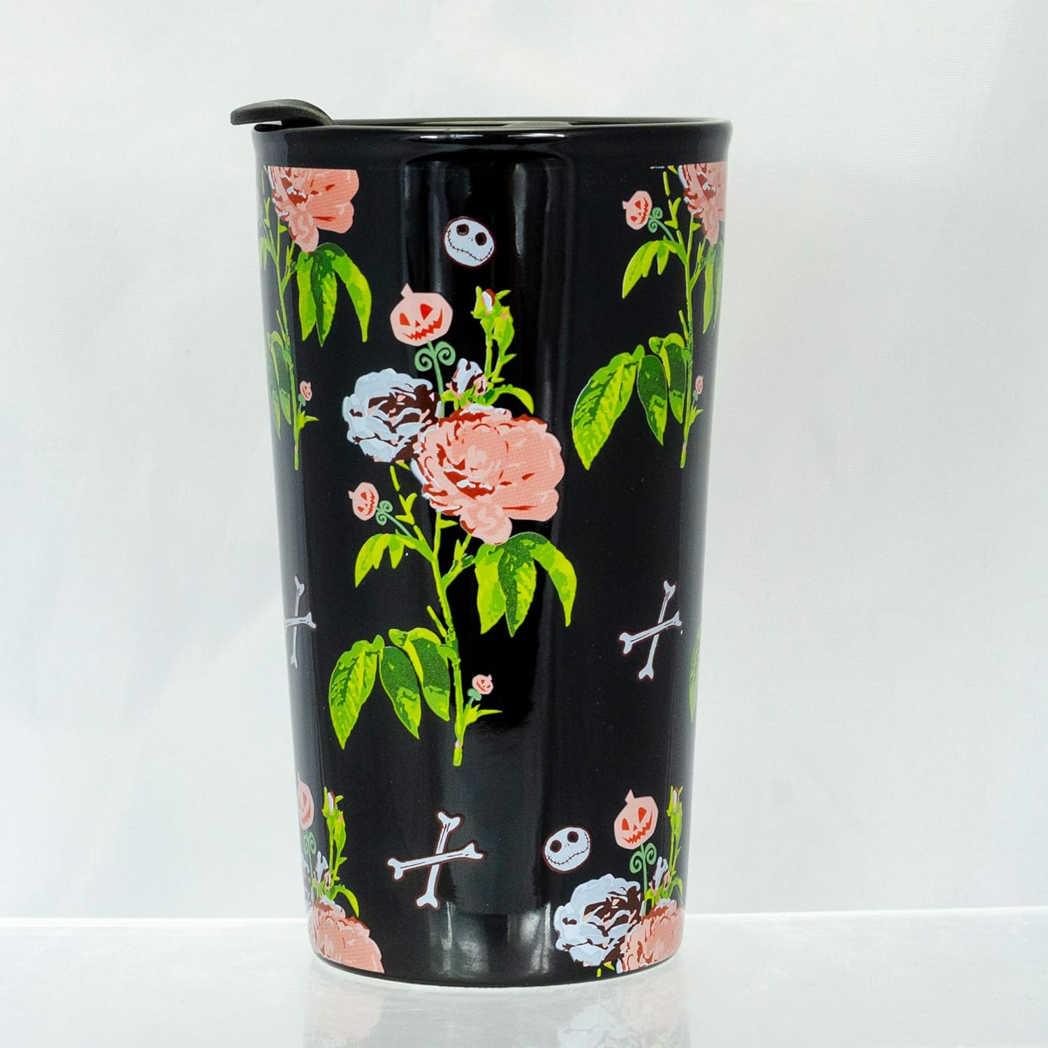 photo Nightmare Before Christmas Tumbler Cup tim burton s the nightmare before christmas patched up ceramic tumbler 12 oz
