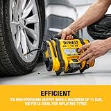 DEWALT 18V XR Inflator DCC018N-XJ Tool Only 11 Bar 160 PSI LED Light view 5