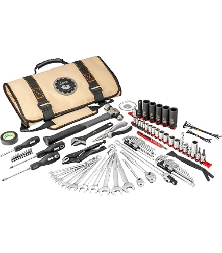 Amazon.com: Mopar Jeep Tool Kit (83 Pieces) 68640356AA, JP0002