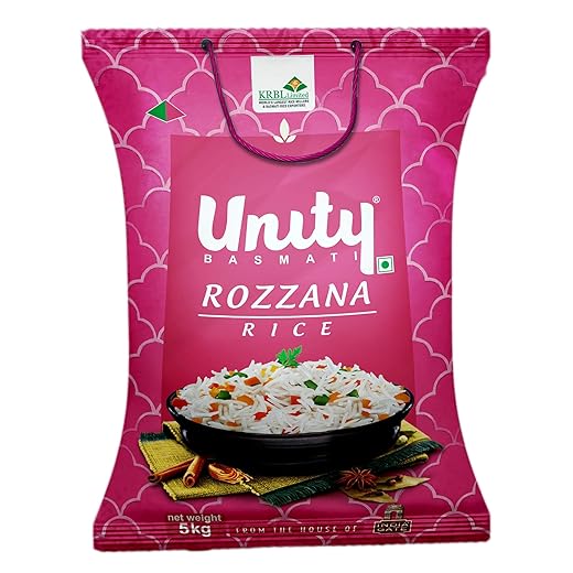 India Gate Unity Basmati Rice Rozzana, 5 Kg