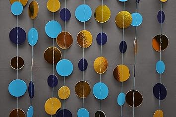 Buy Royal Blue Wedding Decor Gold Garland Wedding Decorations