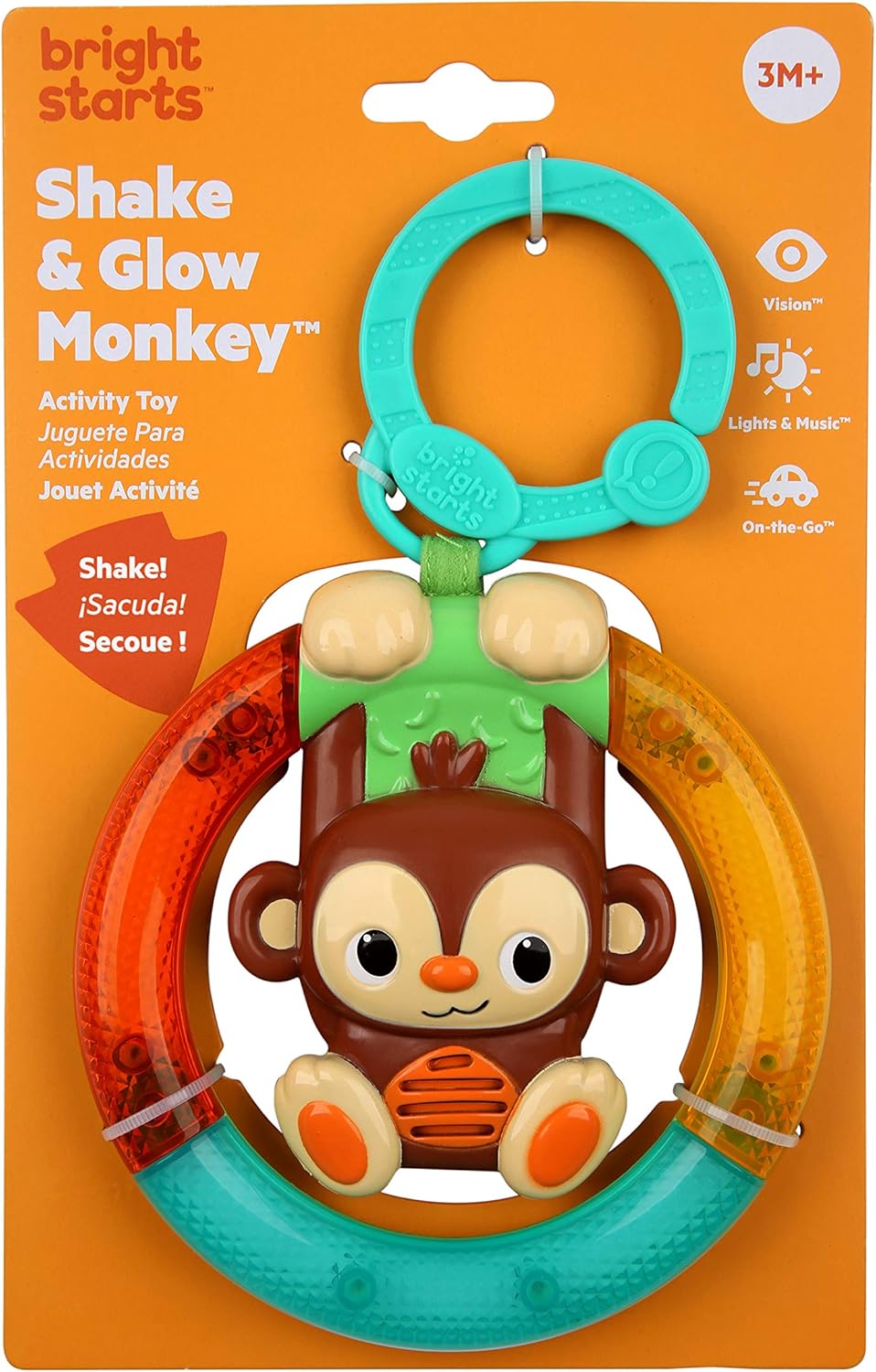 bright starts shake and glow monkey