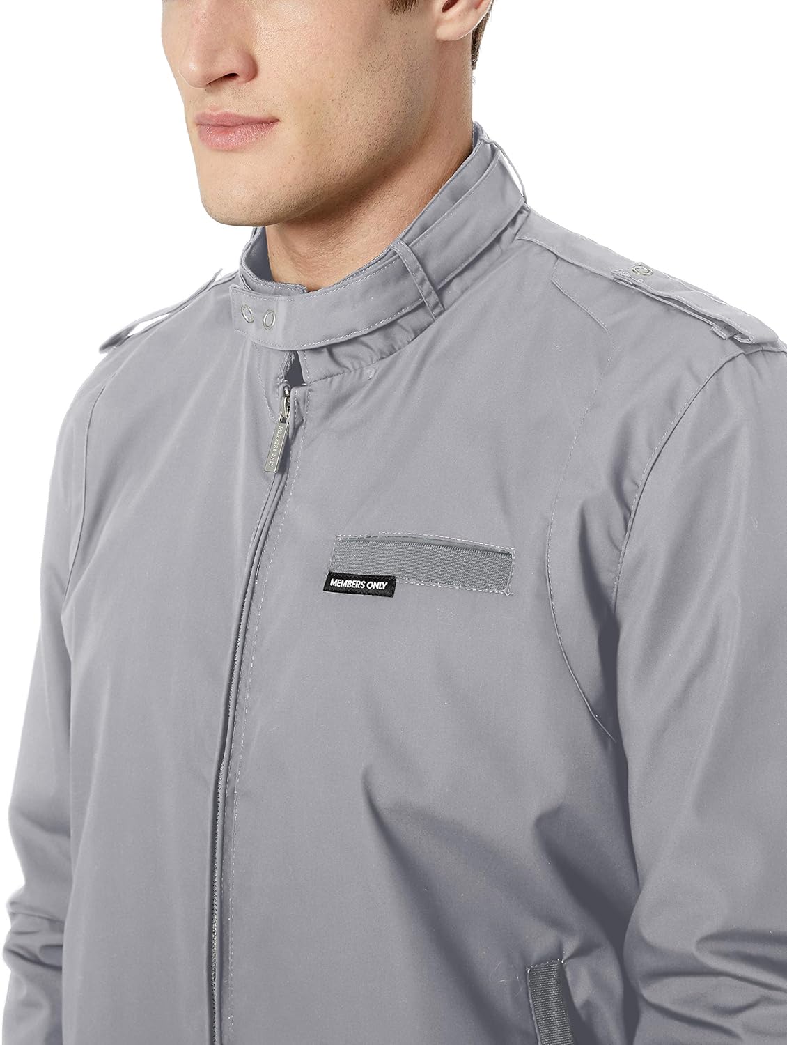 Members Only Men's Original Iconic Racer Jacket at  Men’s Clothing store