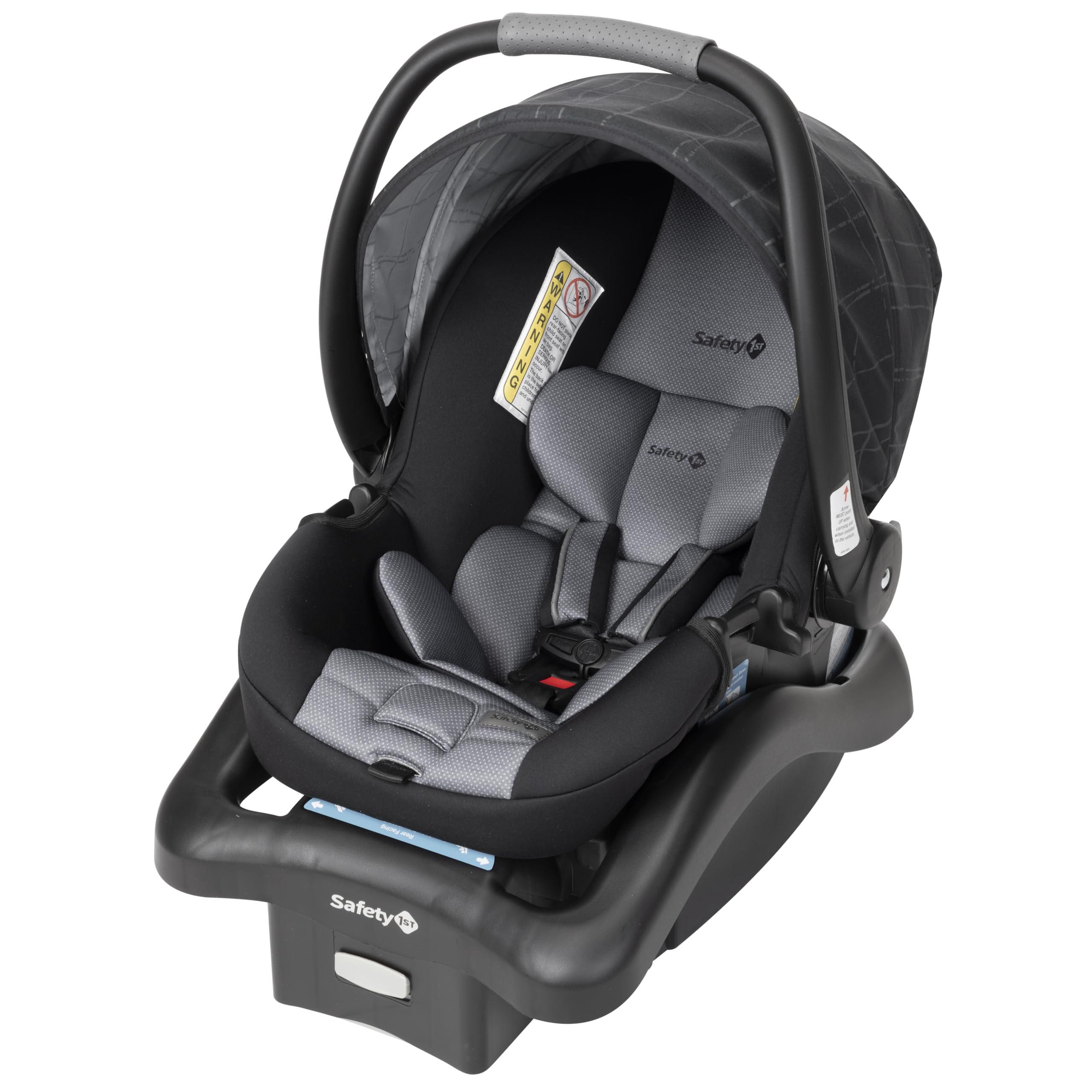 Safety 1st Smooth Ride QCM Travel System, Fast, 1-Hand Lift to fold, High Street