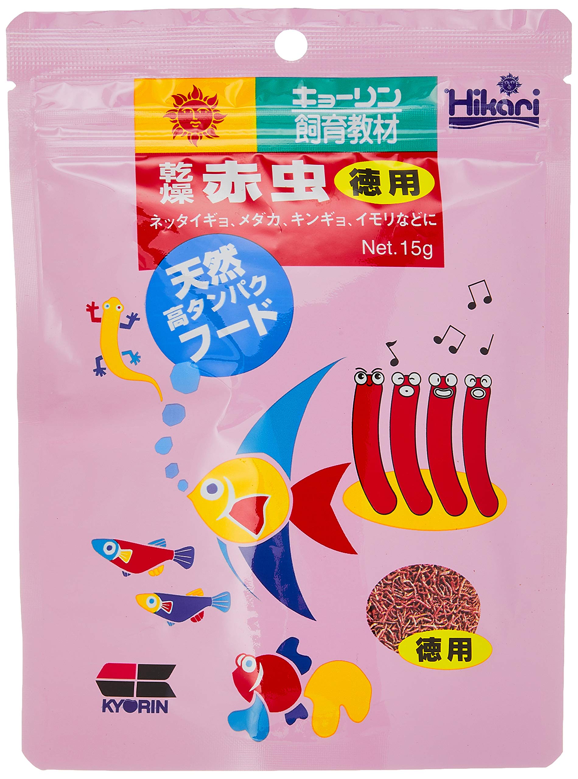 キョーリン Hikari 乾燥赤虫 徳用 15gの商品画像