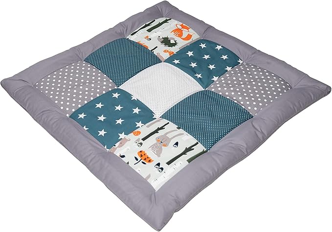 Ullenboom Tapis D Eveil Et Matelas Pour Parc Bebe Arc En Ciel 100x100 Cm Tapis Sol Bebe Patchwork Motif Arc En Ciel Rayures Points Tapis De Jeux Et D Eveil Bebe Et Puericulture Iplanmovilidad Com