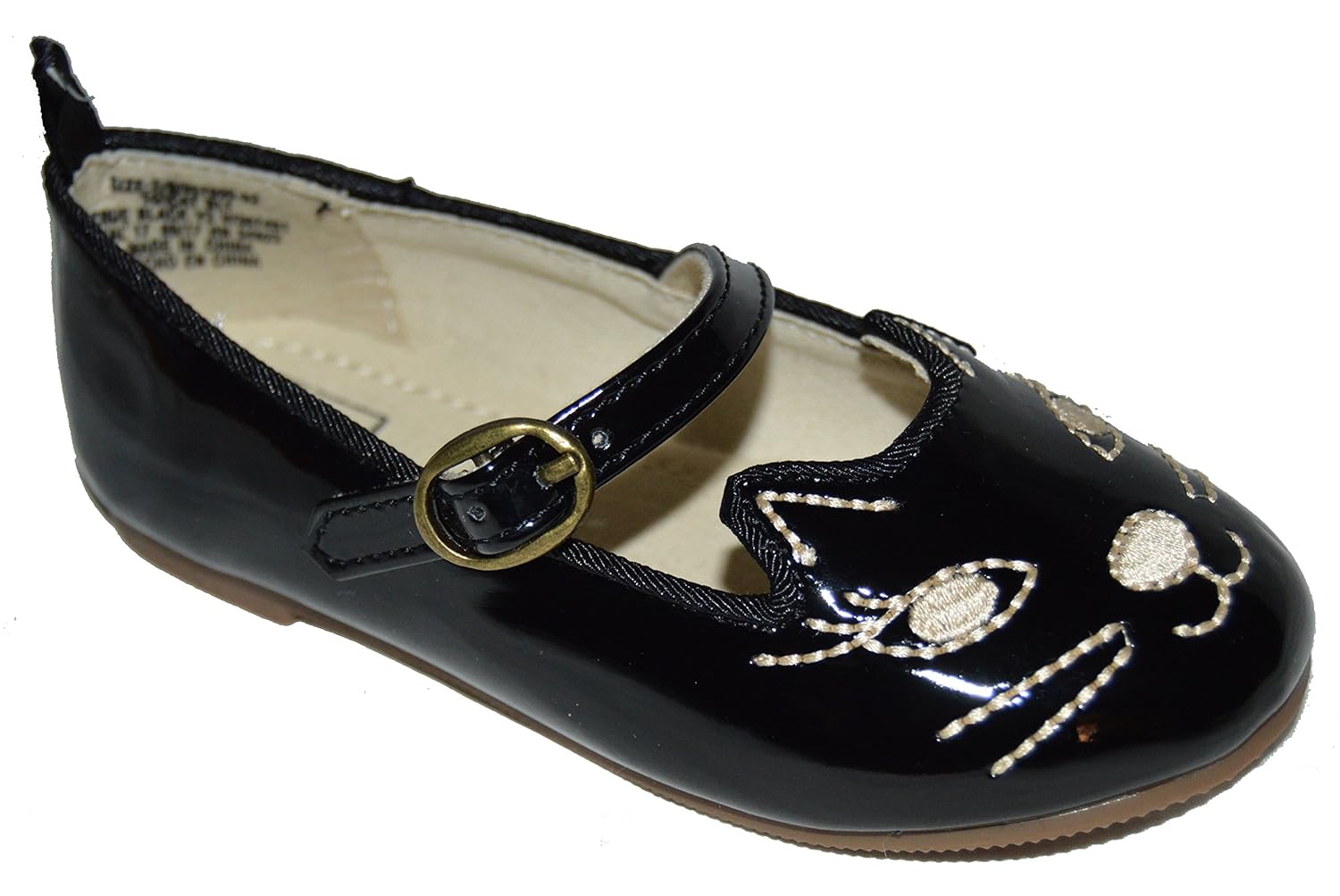 BabyGap Toddler Girls Black Patent Kitty Cat Shoes 5 Shoes BabyGap Toddler Girls Black Patent Kitty Cat Shoes 5 Shoes