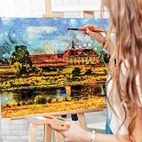 Koncci Canvas for Painting 42x59.4cm A2 5 Packs 4mm Acid Free Cotton view 7