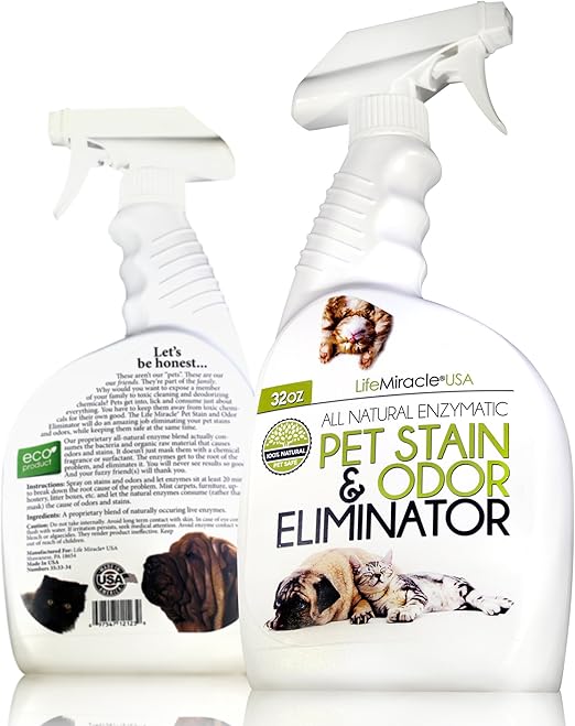 natural enzyme cleaner for cat urine