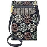 Danny K. Women's Tapestry Crossbody Cell Phone or Passport Purse, Handmade in USA | Cell Phone, Handmade, in USA