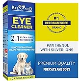 Cat & Dog Eye Wash Drops & Tear Stain Remover, Cleaner |Eye Care Solution - Helps Maintain Clean & Soften Skin