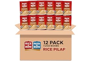 Rice-A-Roni, Rice Pilaf, Pasta and Rice Mix 7.2 Ounce (Pack of 12 Boxes)