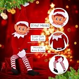 Elves Behavin' Badly 12 Inch Elf Plush Vinyl Head Hat Gift Decoration view 5