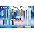 Pilot, FriXion Assorted Erasable Gel Ink Pens, Marker Pens & Highlighters, Pack of 17, Assorted Colors