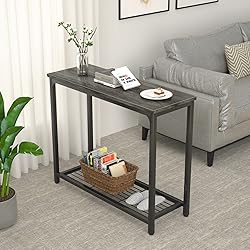 Ecoprsio Console Table Sofa Table with Mesh