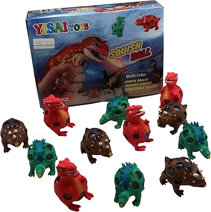 dinosaur stress toy