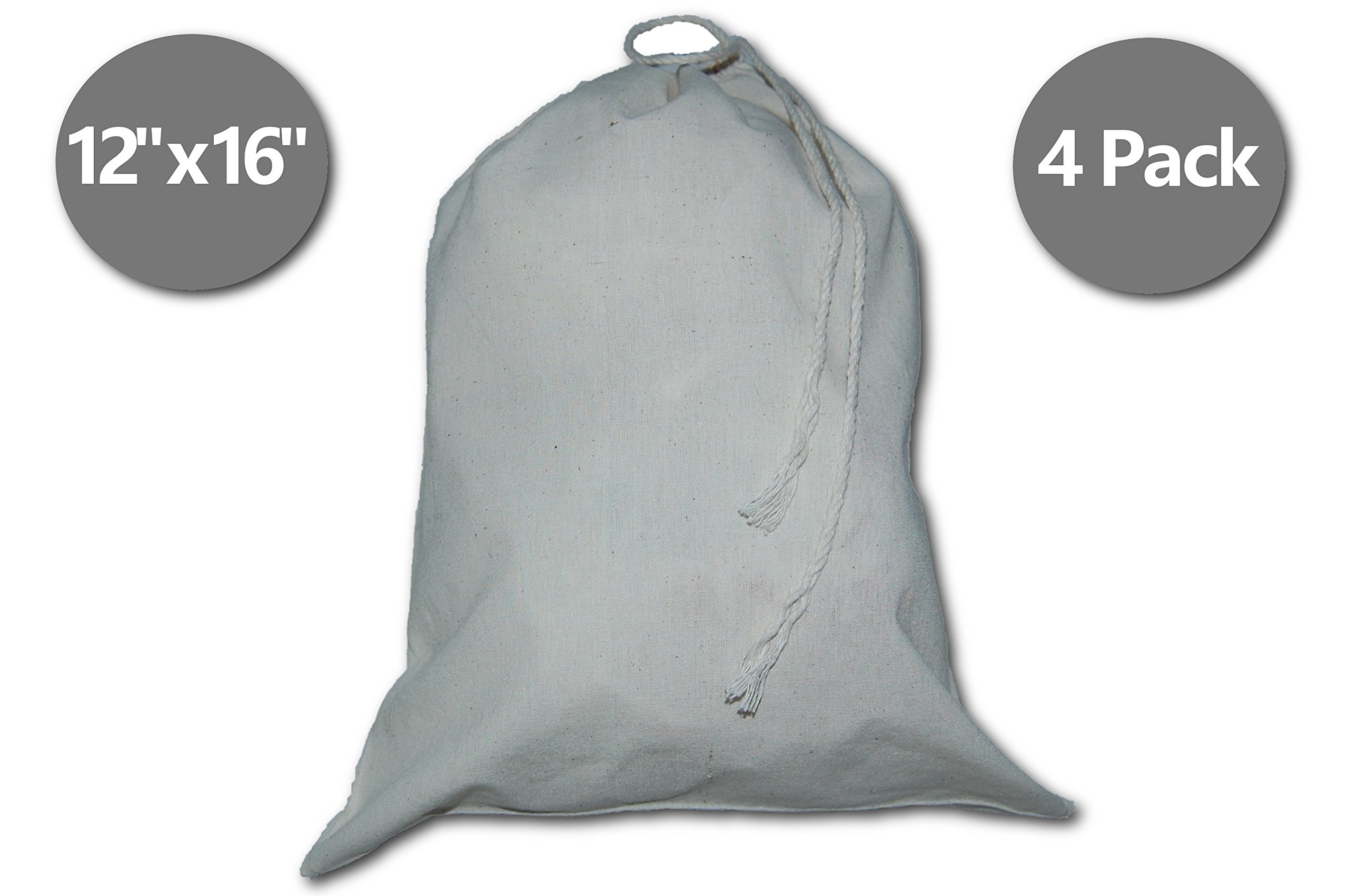 extra large muslin drawstring bags