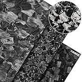 ARRIS Forged Carbon Fiber Sheet 240X240X4.0MM Composite Plate | High-strength forged carbon composite plate. Sleek marble-like finish, lightweight, and easy to cut for creative DIY.