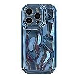 Caseative for iPhone 14 Pro Case, Water Ripple Wave