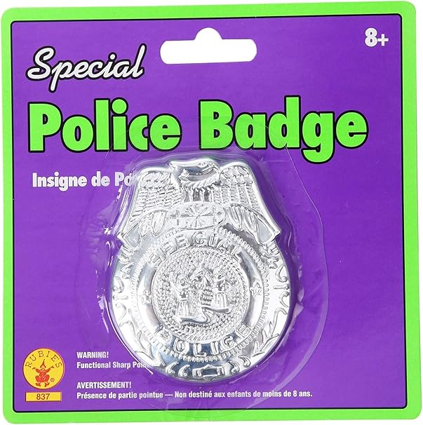 toy police badge