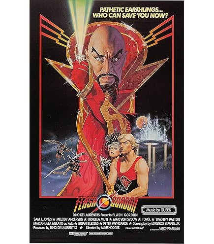 Amazon.com: UUC MCPosters Flash Gordon Glossy Finish Movie Poster