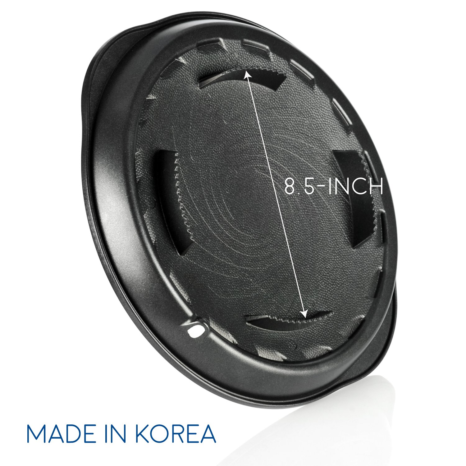 TECHEF - Stovetop Korean BBQ Non-Stick Grill Pan with Agni Portable Gas Stove Burner, Made in Korea (Grill Pan w Stove)