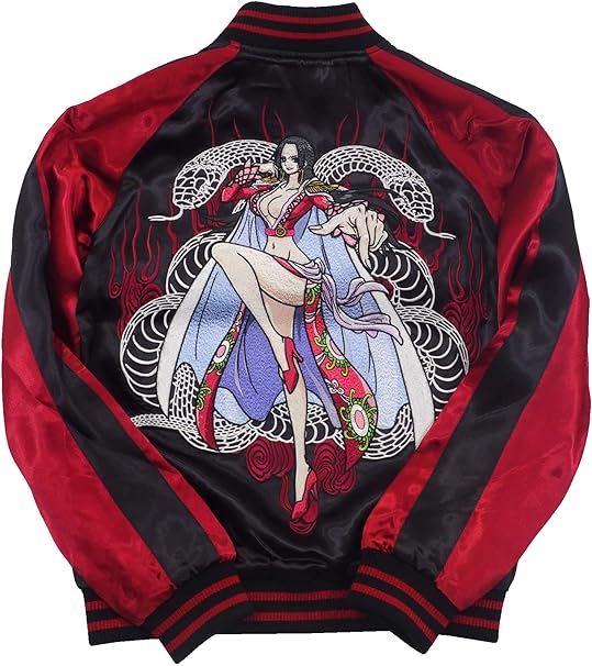 Amazon スカジャン メンズ Onepiece ワンピース ハンコック Opsj 013 コート ジャケット 通販