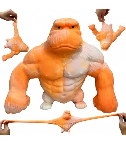 Amazon.com: YHan Super Stretchy Gorilla Fidget Toy (Orange
