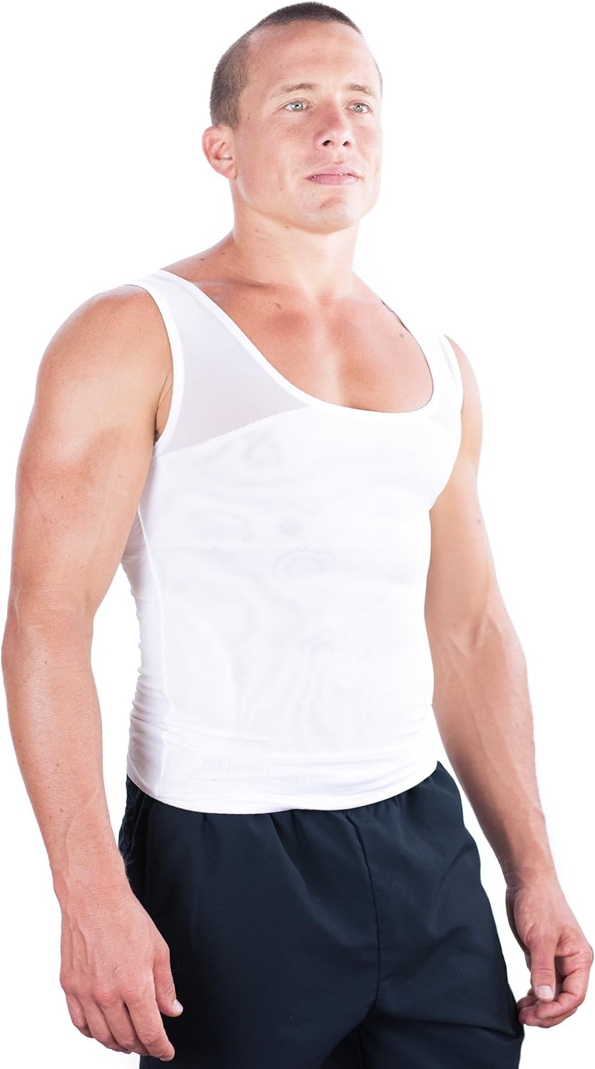 compression shirt to hide moobs