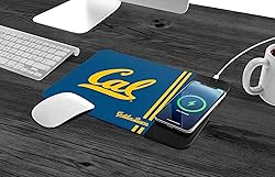 SOAR NCAA Wireless Charging Mouse Pad, Cal Golden