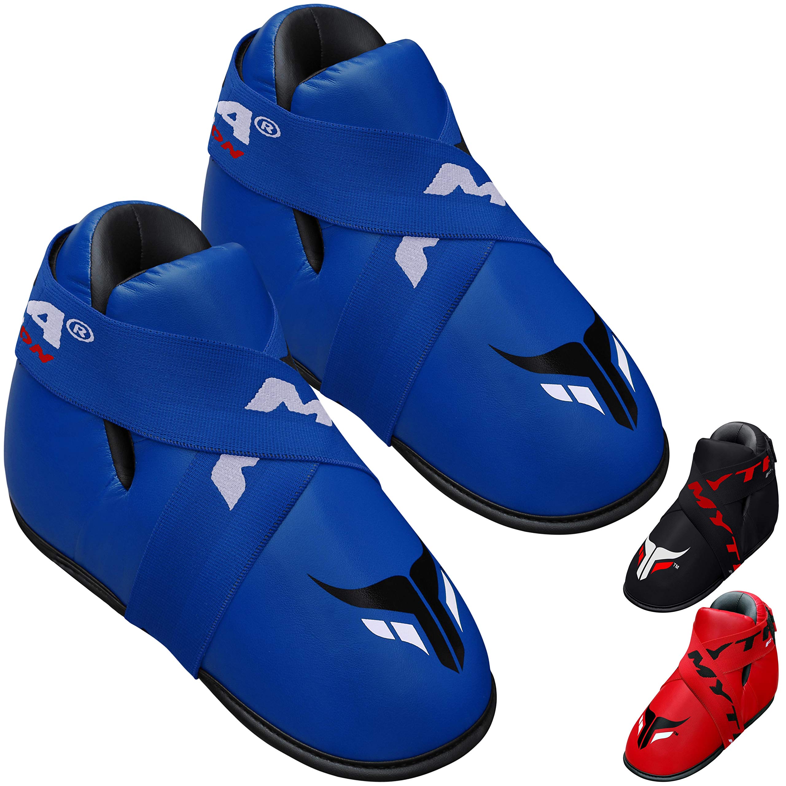 Mytra Fusion Semi Contact Boxing Shoes for MMA Martial Arts Muay Thai Combat Training (Blue, 2XS)
