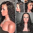 YMS Transparent Lace Front Wigs Brazilian Human Hair Lace Front Wigs with Baby Hair (12 inch, 13x4 Lace Front Wig)