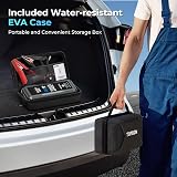 TOPDON JS2000 Pro Jump Starter 2500A 16000mAh 8L Gas/6L Diesel view 7