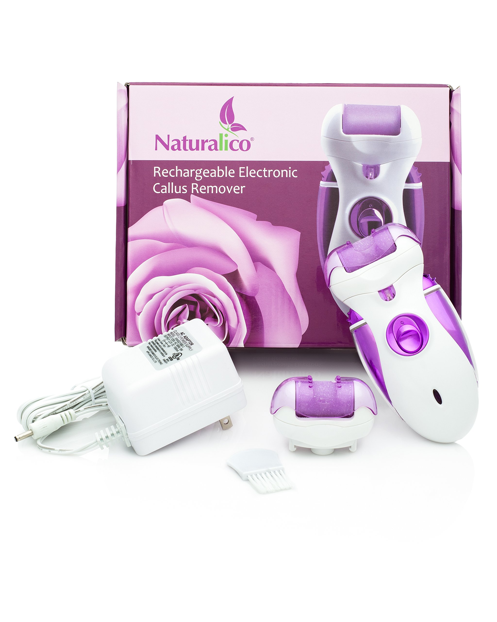 Electric Callus Remover and Shaver by Naturalico Best Rechargeable