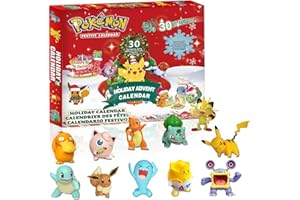 QUEENII Kids Holiday Advent Calendar 2023, 30 Surprise Holiday Gifts with Monster Toys, Countdown to New Year and Christmas, Christmas Advent Calendar for Kids, Christmas Gift for 3 4 5 6 7 8 Years Old Kids