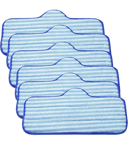 thumbnail image 2 of 10-Pack Microfiber Bonnet Pads For Dupray Steam Cleaners - Triangular Brush Tool Replacement Cloths 2 of 3
