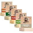 Dr. Squatch Natural Bar Soap for Men Variety Gift Set - Cold Process Soap No Harsh Chemicals - Birchwood Breeze, Cedar Citrus, Grapefruit IPA, Spearmint Basil & Cool Fresh Aloe (5 oz, 5-Pack)