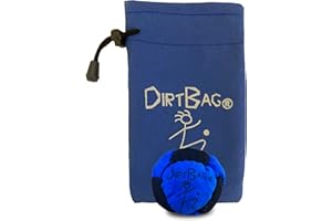 DIRTBAG Classic Footbag with Pouch, Flying Clipper Original with Signature Carry Bag