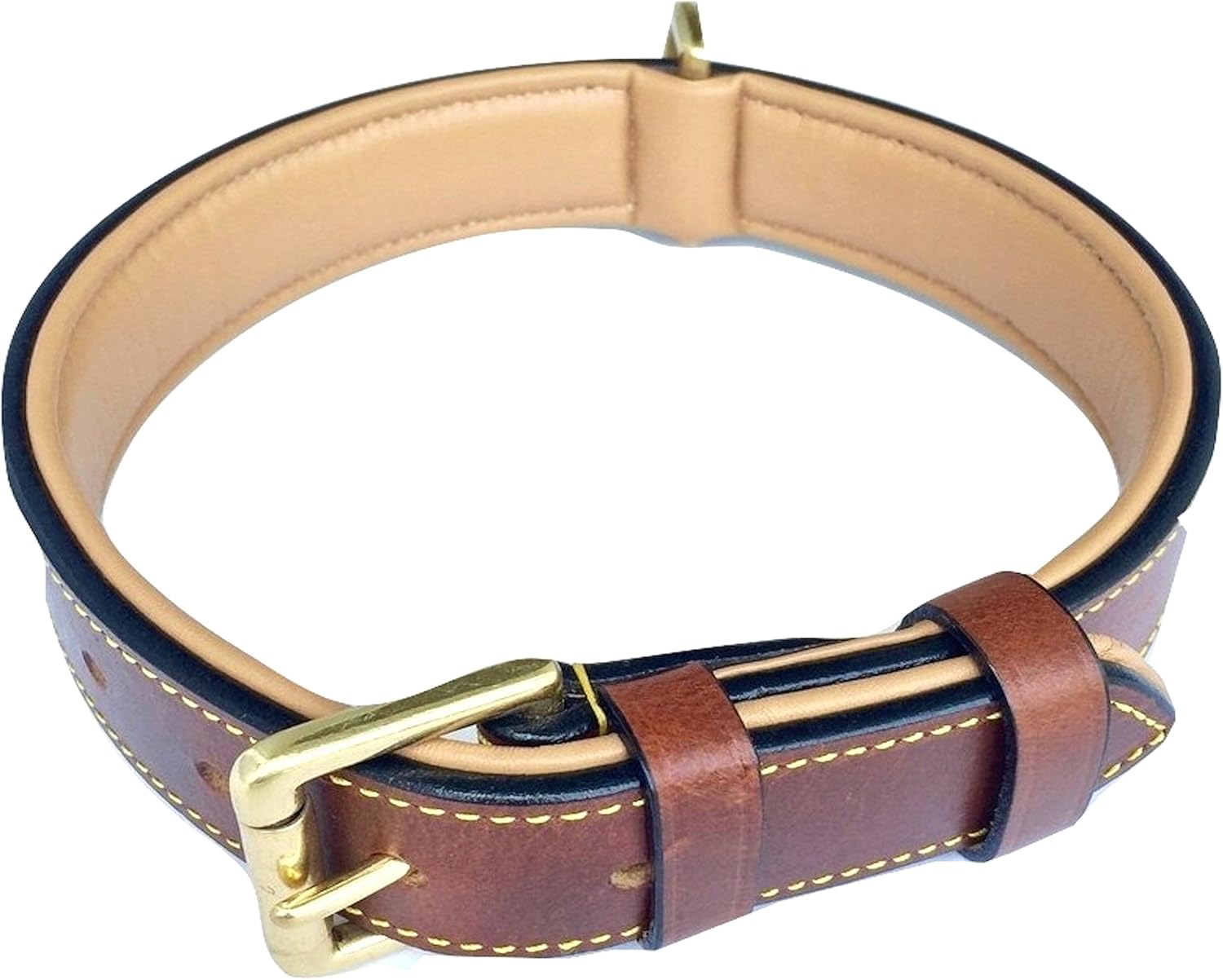 leather female dog collars