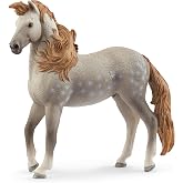 Schleich Horse Club - Andalusian Stallion Toy Figurine - Kids 5+ | 14895 | Horse Figurine, Equestrian Toy for Girls 5+, Realistic Horse Toy, Screen-Free Imaginative Pretend Play, Party Gifts