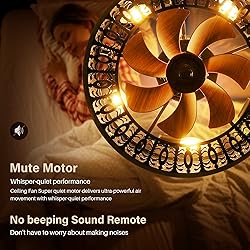 REDSTAR Industrial Caged Ceiling Fans with