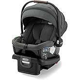 Graco Gomax Infant Car Seat, Ace | Base Included, Easy Installation, Rear-Facing (4-30lbs, Up to 32in.), 4-Position Recline, Ride Share Ready
