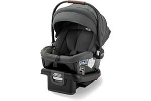 Graco Gomax Infant Car Seat, Ace, Lightweight, Reclining Rear Facing Car Seat Installs with or Without a Base